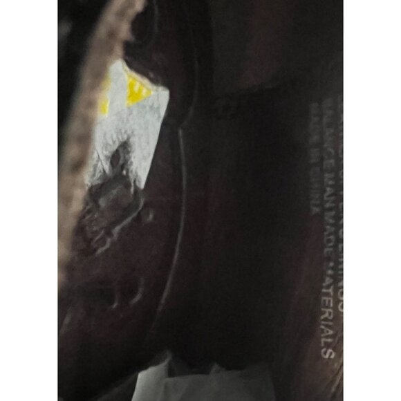 Born Brown Leather Rustic Equestrian Western Low Chelsea Ankle Boots Size 9.5 - Picture 9 of 11